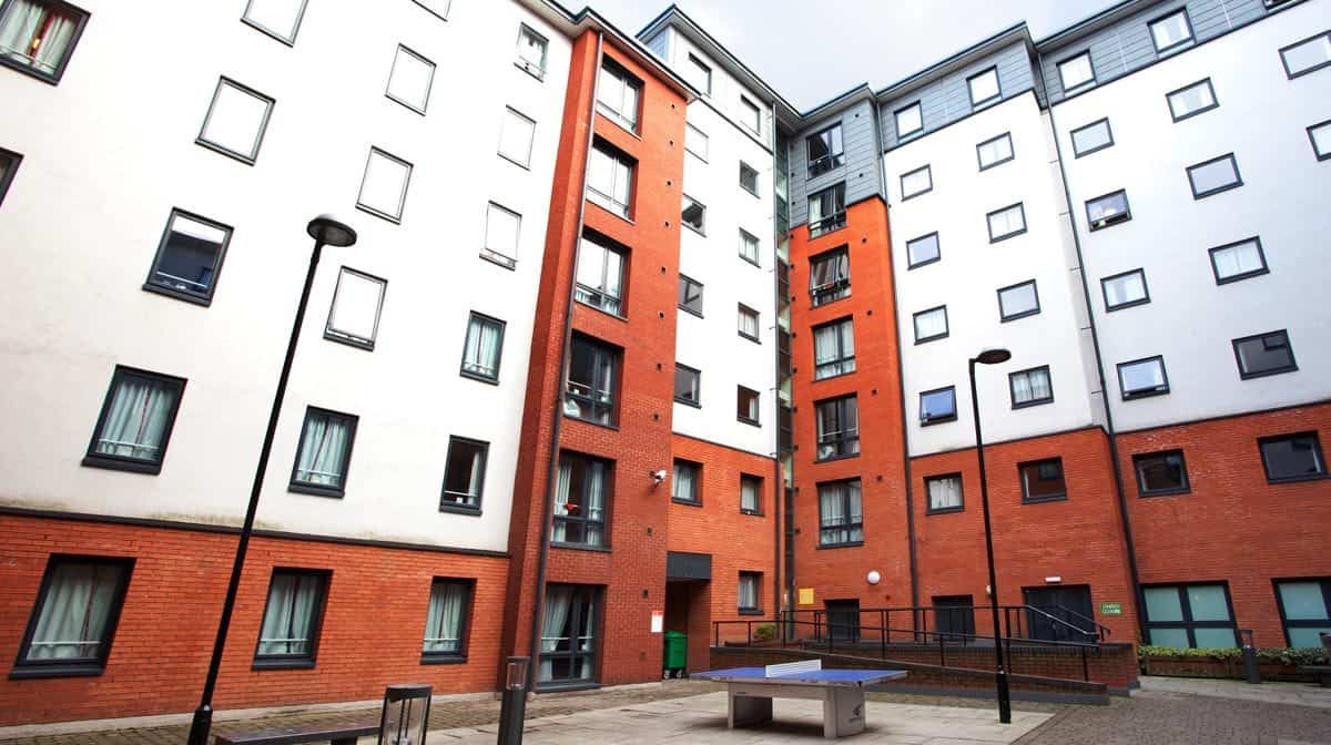 Sheffield Central Quay Residence Accommodation - External