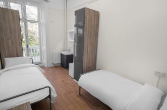 Hyde Park residence (Lancaster Gate) – Twin Room – student accommodation in London