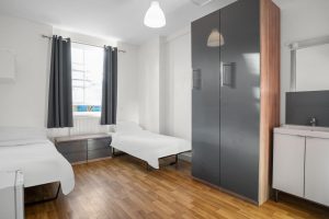 Hyde Park residence (Lancaster Gate) – Twin Room – student accommodation in London