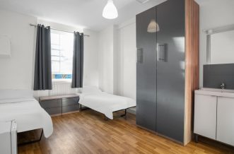 Hyde Park residence (Lancaster Gate) – Twin Room – student accommodation in London