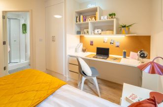 North Acton residence (Victoria Road) – Single En Suite Room – student accommodation in London